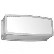 Φωτιστικό Απλίκα 1xE27 Αλουμινίου Γκρί IP44 7709